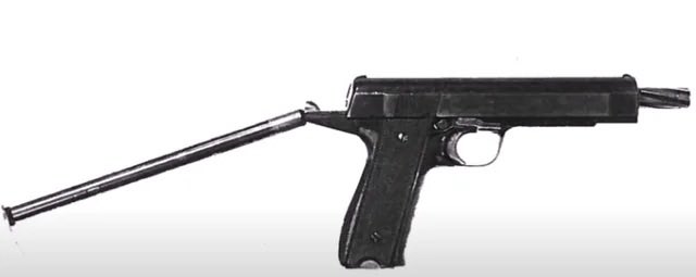 Mrpistolrifle's tweet image. Australian Robinson Model 11 SR Machine Pistol. #guns