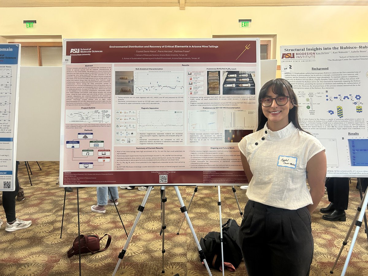 HerckesLab's tweet photo. Crystal, Kelly, Paige and Trinity presented posters at the 1st SMS poster symposium https://t.co/AXNq2wbFWj