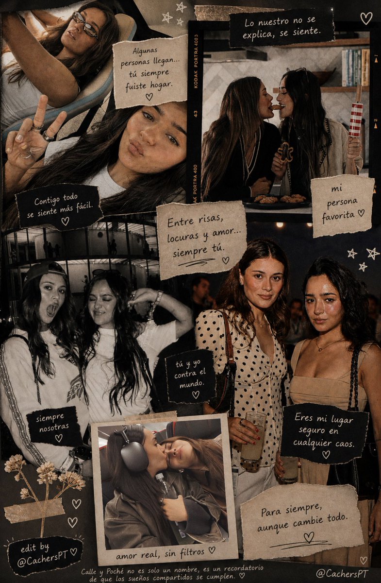 CachersPT's tweet image. no sé explicar lo que tienen… pero se siente tan real 🥺
literal son hogar la una para la otra

entre risas, locuras y amor… siempre ellas ♡
 
Desde 2015 🤏🏻❤️🥹

 #CalleYPoché #AmorReal #Aesthetic #MisPersonasFavoritas