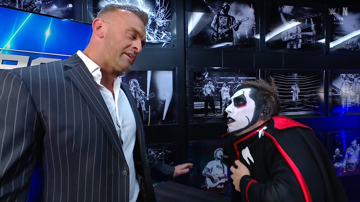 PraveVlogs's tweet image. NICK ALDIS GAVE DANHAUSEN A MATCH AGAINST THE MIZ AND KIT WILSON AT BACKLASH 😭 BUT IF HE CAN FIND A TAG TEAM PARTNER 👀 WHO WILL BE HIS PARTNER ??  | SMACKDOWN 2026 MAY 01 🔥

#SmackDown #FridayNightSmackDown #WWE