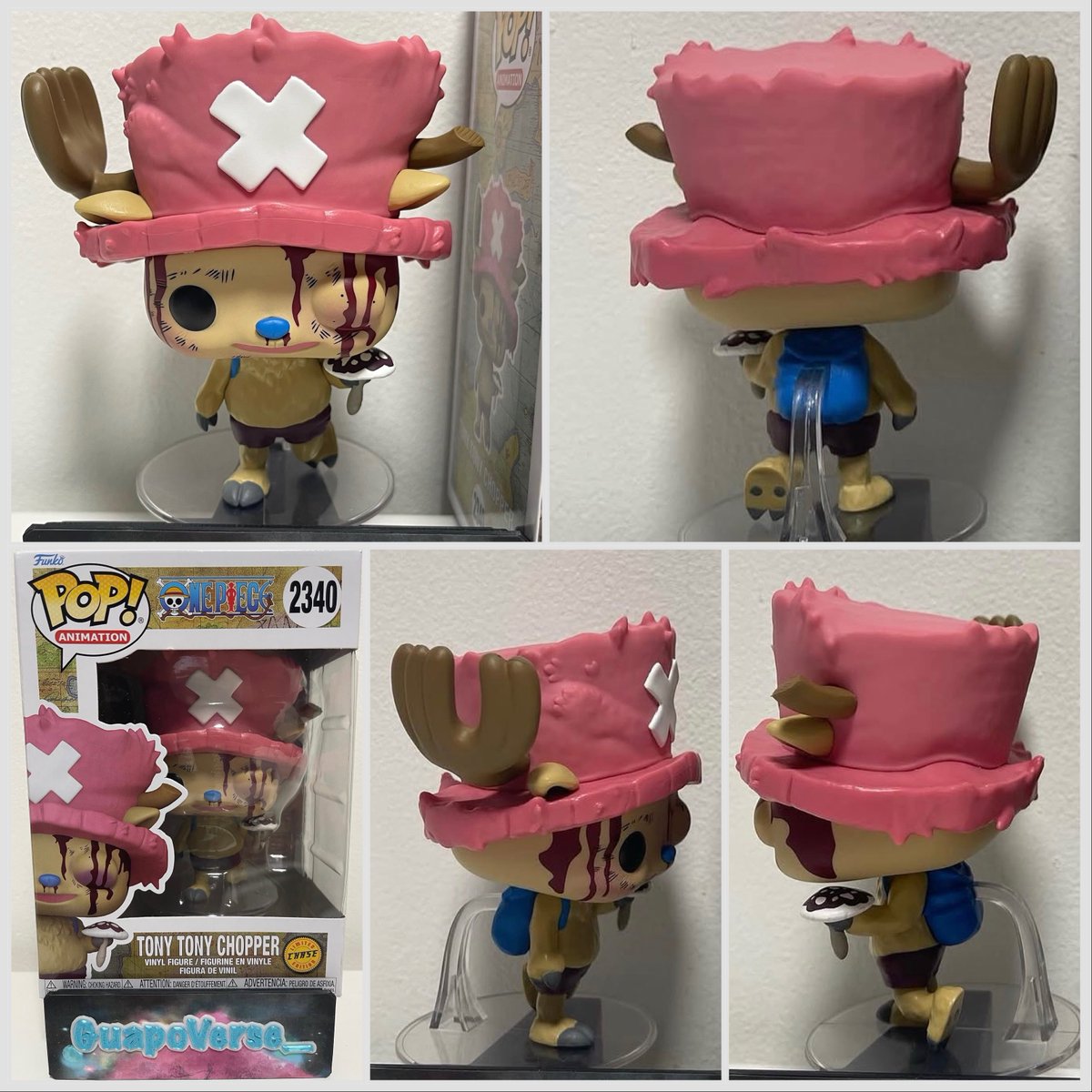 DisTrackers's tweet image. Closer look at the new Chopper Chase!
.
Credit @guapoverse_
#OnePiece #Chopper #Anime #Funko #FunkoPop
