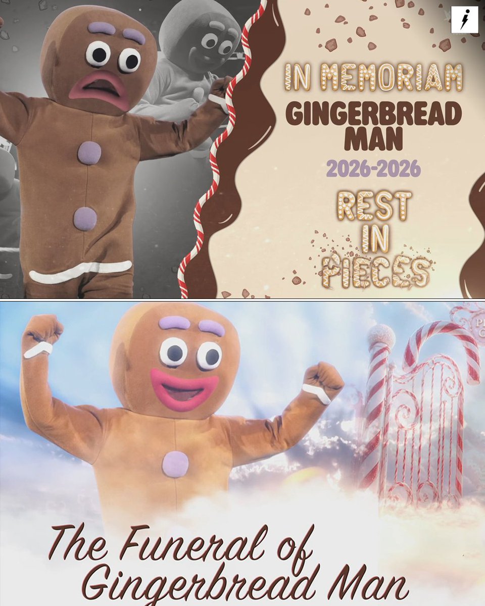 sportsinfofeed's tweet photo. This one hurts… The sweetest soul taken too soon 🍪💔 The Gingerbread Man is no more… Funeral next Friday on SmackDown. Rest in pieces and prayers to the family 🥀
#restinpeace #gingerbreadmen #SmackDown #WWEBacklash #TrickWilliams #SamiZayn #sportsinfowrestling https://t.co/XjhkS1jEPC