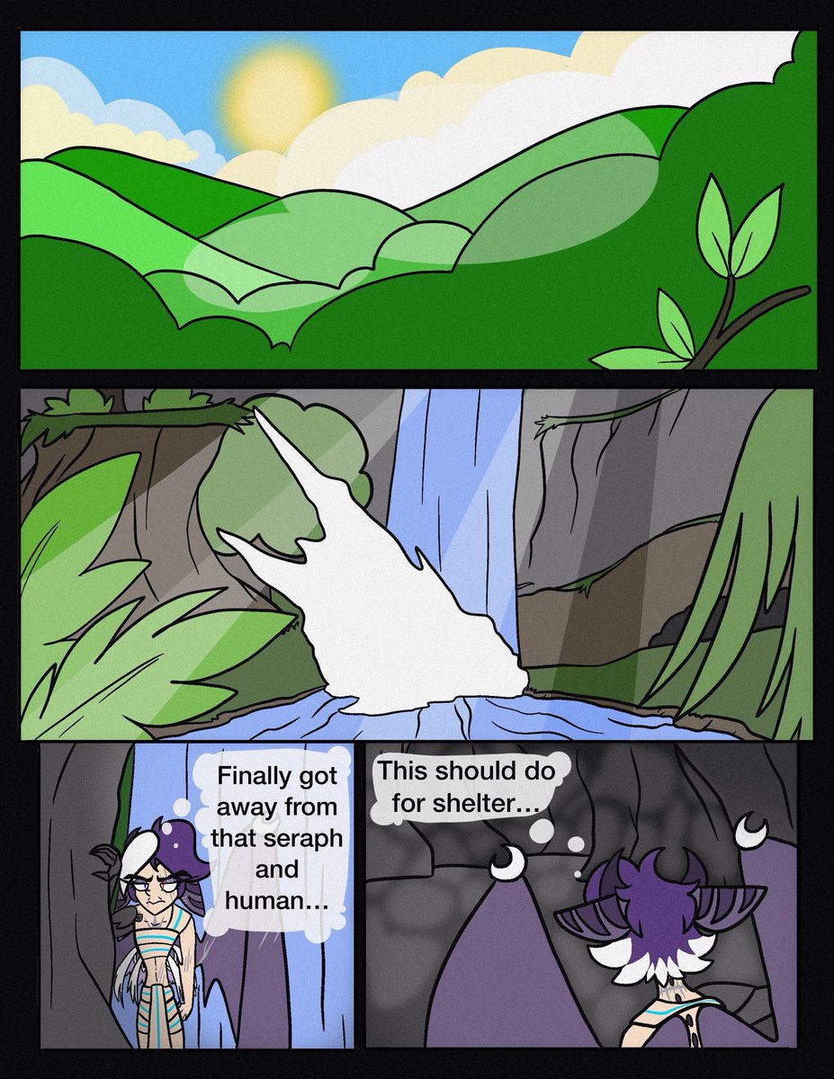 CelestialCrown6's tweet image. The next few pages of the Gardens of a New AU!  #hazbinHotel #Lucifer #Lilith #HazbinHotelOC