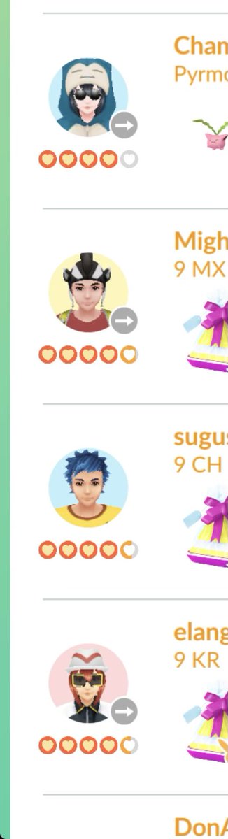 mepyrmont's tweet image. @NianticHelp please fix #sorting by #friendlevel in the trainers list in #pokemongoapp - it has been broken for months now !
