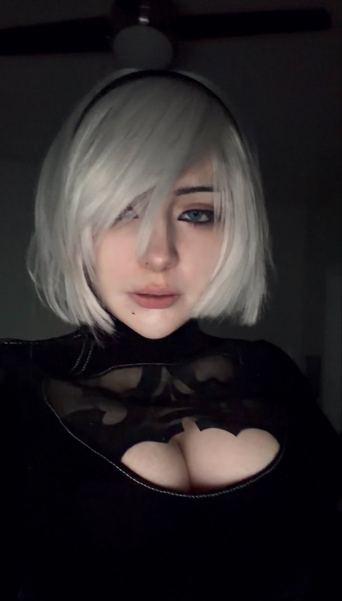 its_helloskitty's tweet image. My 2B cosplay 🤍 #nier #2B #2Bcosplay #nierautomata @yokotaro