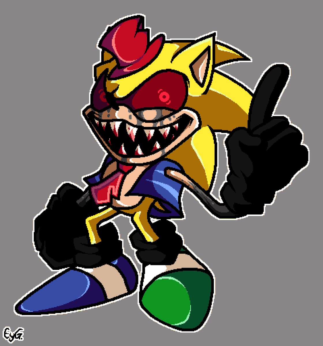 EyG8MR's tweet photo. Pretty sick remake
#Fivenightsatsonics #Kwas #Splatgames https://t.co/fwvRjxzZUw
