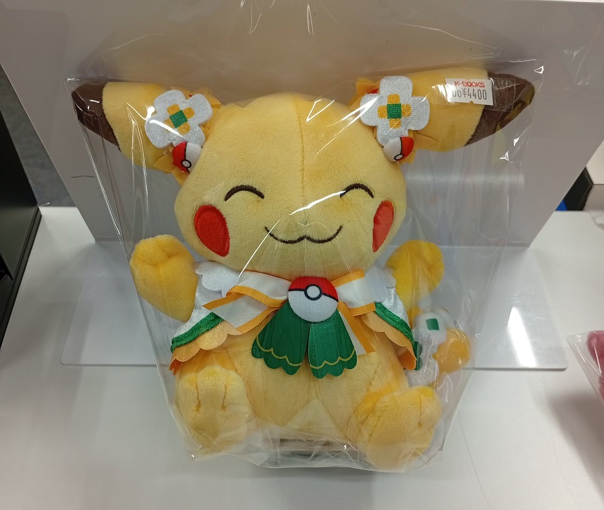 【新品・袋付】ポケパークカントー 限定ピカチュウ ぬいぐるみ大 入荷情報】 『 #ポケモン』 ・ポケパークカントー限定ピカチュウ