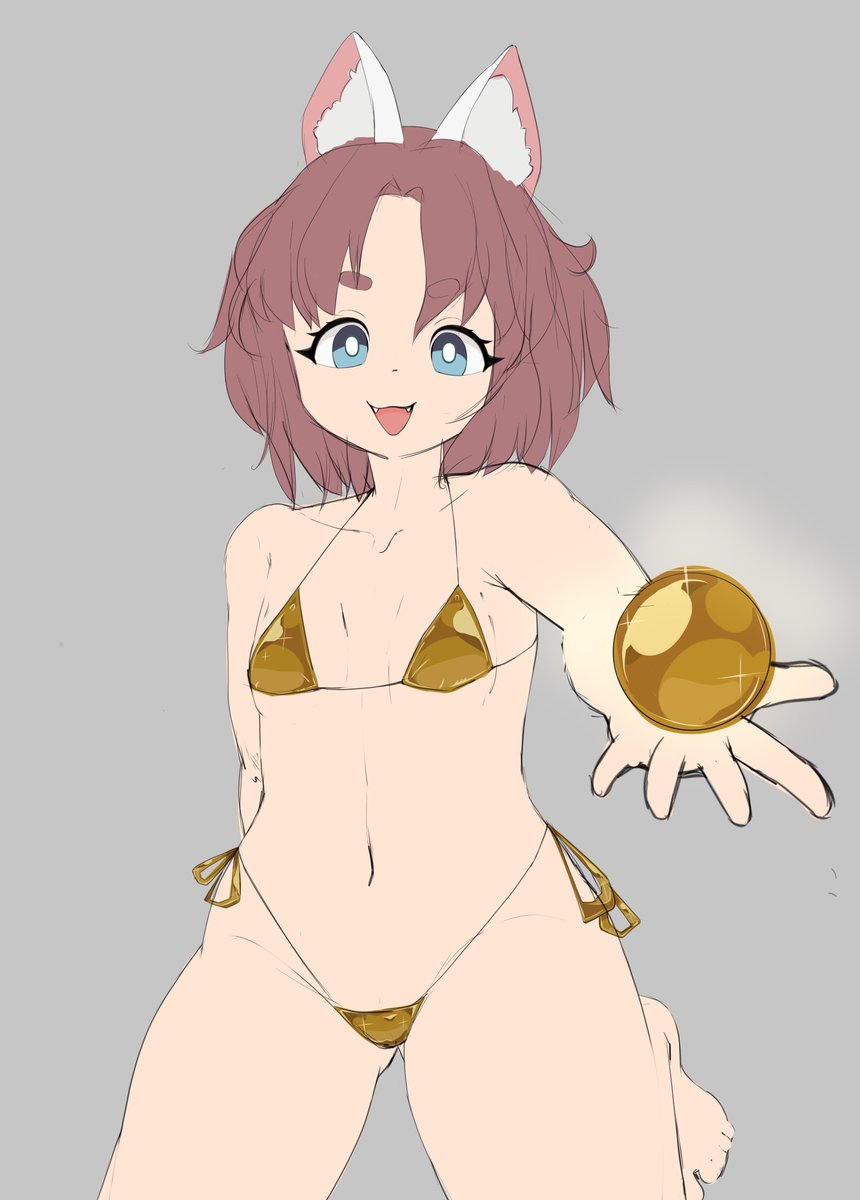 theluckstone's tweet photo. Moneko GoldenWeek! wip

#battecats https://t.co/5WzoyJMd4Q