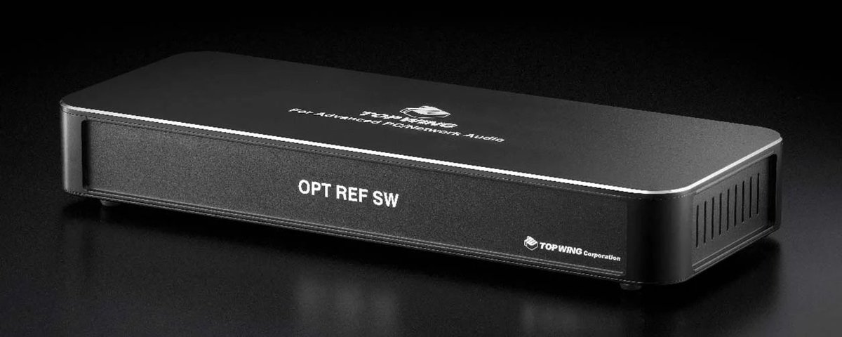 oku_papa's tweet photo. TOP WINGのオーディオ用スイッチングハブ新製品"OPT REF SW"
●LAN5ポート、SFP3ポート、SFP+/SFP 4ポート搭載
●Super TCXO MEMSクロック、低位相ノイズDPLL搭載
https://t.co/xA1wkRqxEM
https://t.co/idRpbtGHRI
発売しました。
#pcaudio #audio #シマムセン #topwing #大阪日本橋 #pombashi https://t.co/C1VireS8gF