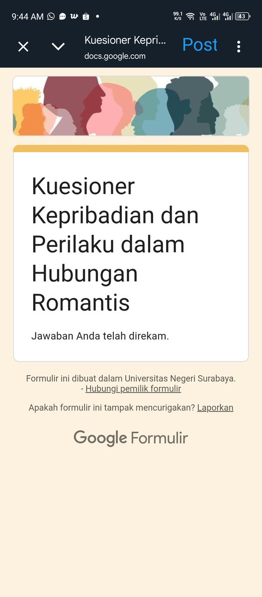 cha | isi my kuesioner pliss tweet media