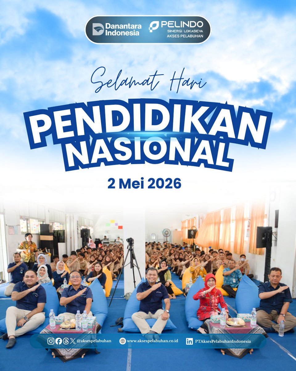 Halo #Portizen

Selamat Hari Pendidikan.
Pendidikan adalah fondasi utama dalam membangun masa depan yang lebih baik. Mari terus belajar, berkembang, dan berkontribusi untuk kemajuan bangsa.

Karena setiap proses belajar adalah langkah menuju masa depan.
_____

📢 Follow Our