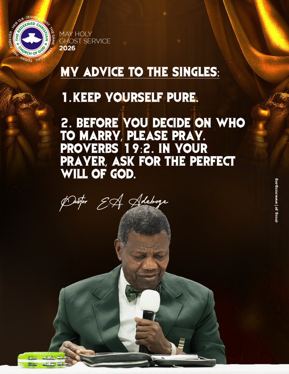 RCCG Holy Ghost Service tweet media
