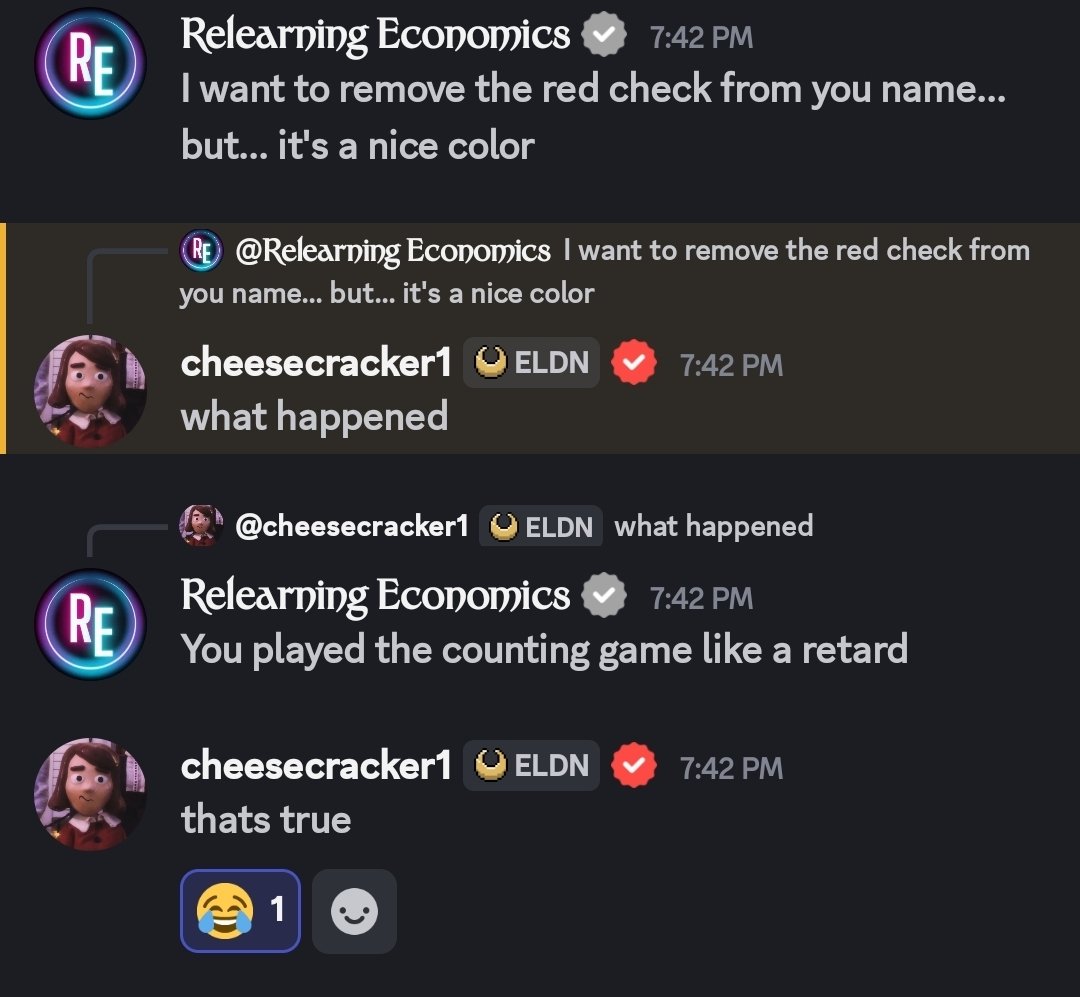 Relearning Economics tweet media