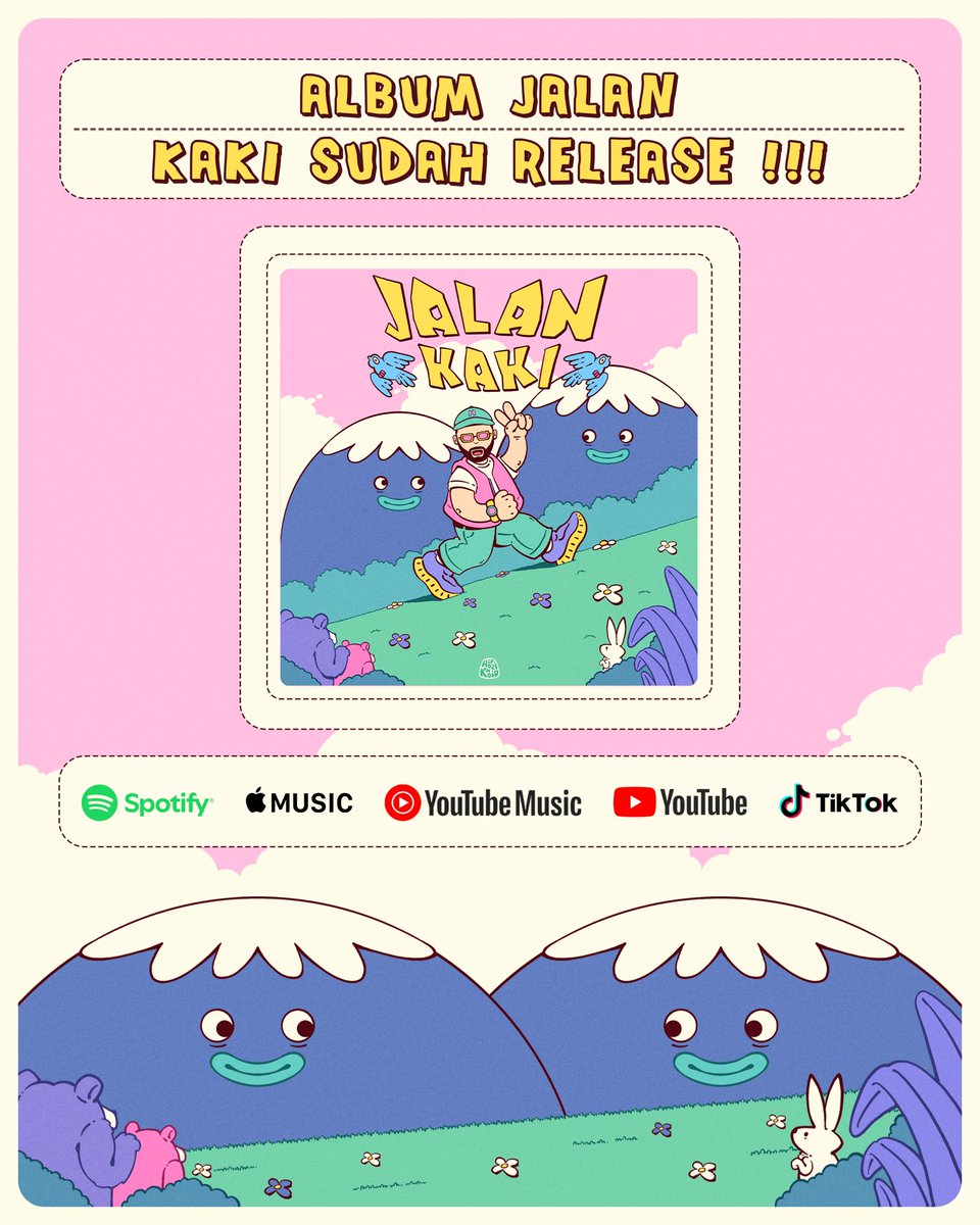 ALBUM JALAN KAKI SUDAH RILIS tweet media