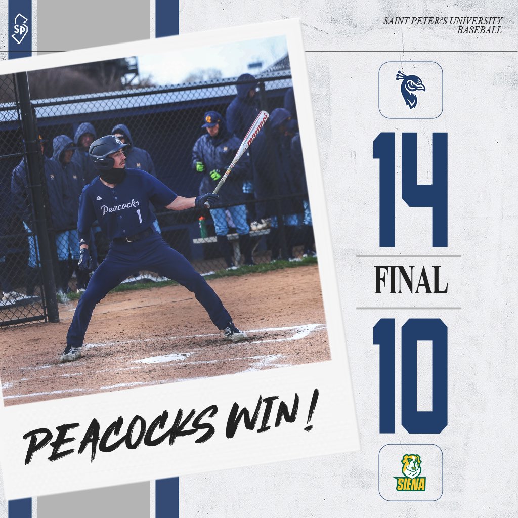 Saint Peter's Baseball tweet media