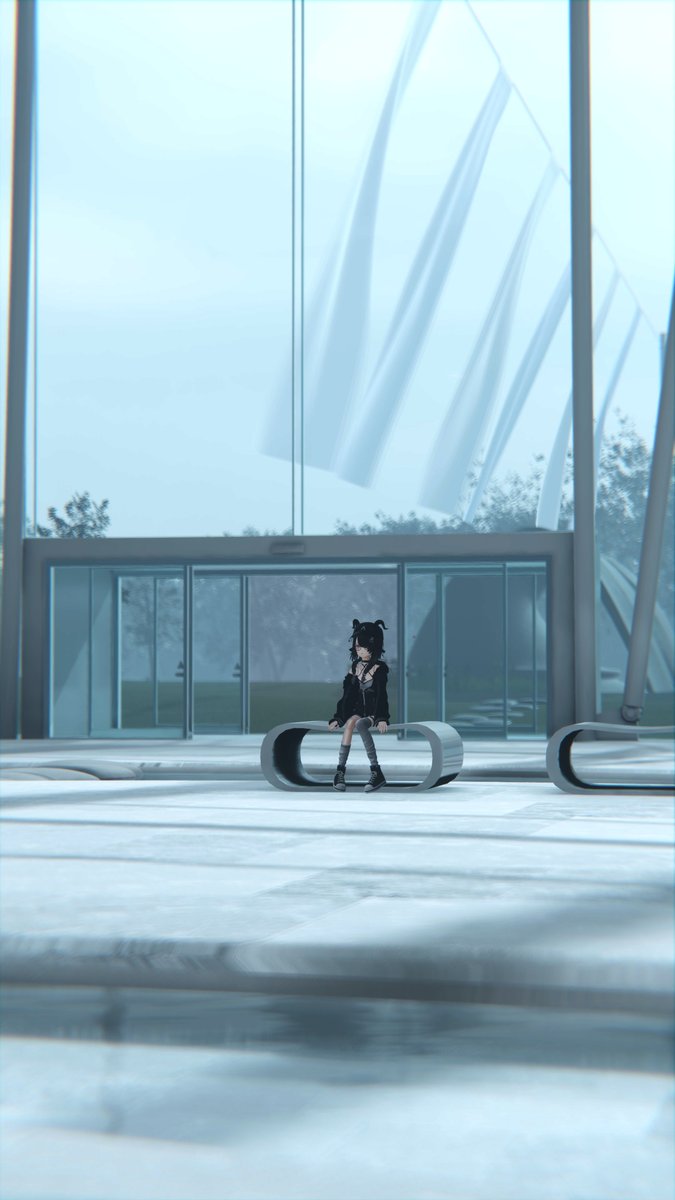 tanu_ndk202484's tweet photo. #VRChat #灰羽悪魔 
#INTEGRAL_CAM 
#nk_VRPhoto 

World: 日本語話者向け集会所「INC」 By INC_Official https://t.co/htNpnCOV85