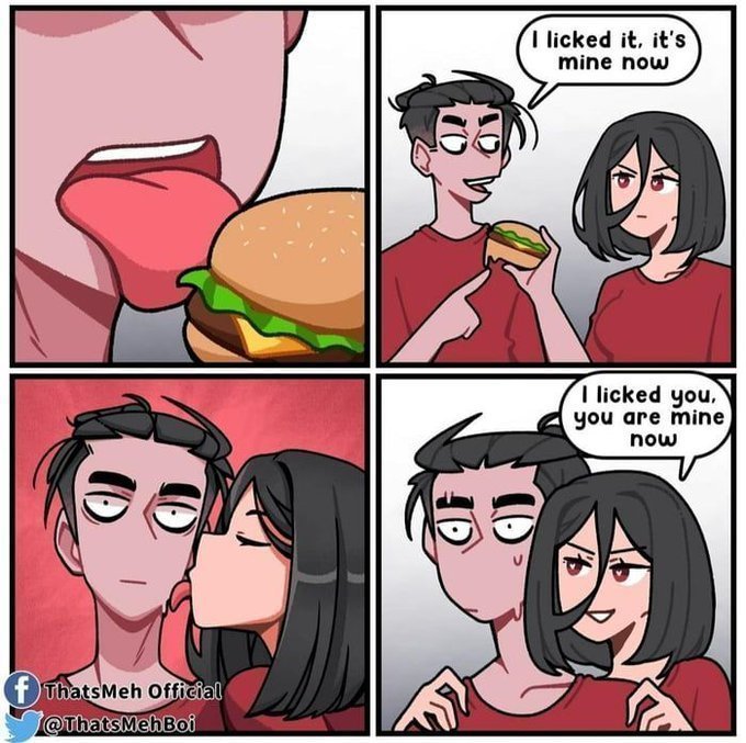 You are mine now
