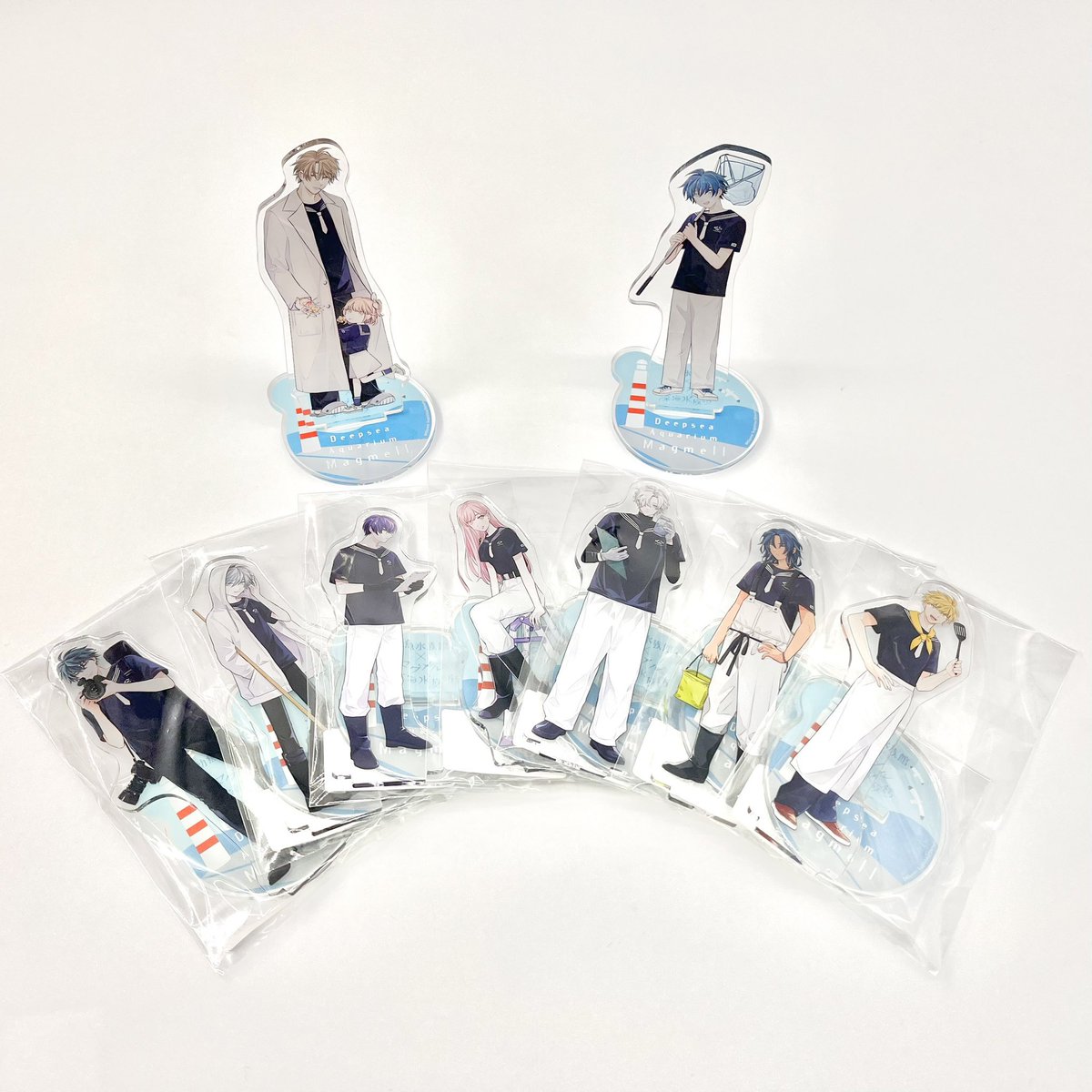 yogyo_aquarium's tweet photo. 数量限定！！❤️‍🔥

【マグメル深海水族館】コラボグッズを2,000円以上ご購入の方に、、

コラボステッカープレゼント🐟✨

◎アクスタhttps://t.co/eU2HZTVpjb

◎缶バッジhttps://t.co/DtQUw4A0xU

◎アクリルブロックhttps://t.co/JUpSnU26qt https://t.co/dSeDhHsu6c