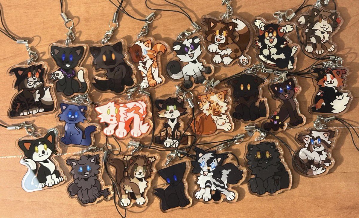 glitchedlungs's tweet photo. hello!! i just dropped 22 new charm designs in my shop, go check it out!
MY SHOP IS ALSO ON SALE!! there’s about 3 hours left, go grab something for 25% off!
https://t.co/RO4Hmz8cBs
#warriorcats #warriorcatsmerch #etsy #keychain #cat #catcharm https://t.co/GOOMzGXXj8