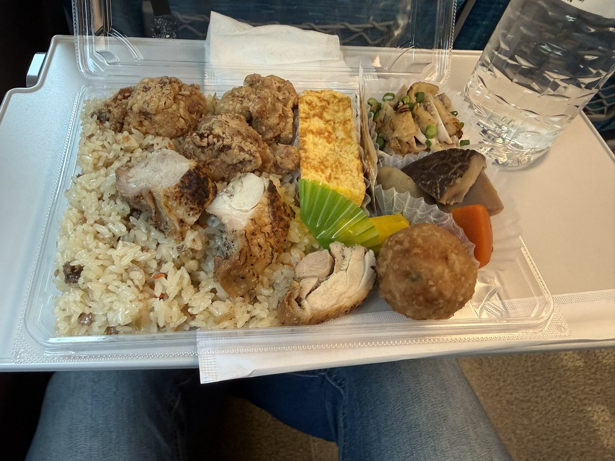 帰省のため名古屋に向かってます
ここの駅弁クソ美味いのだ✨️