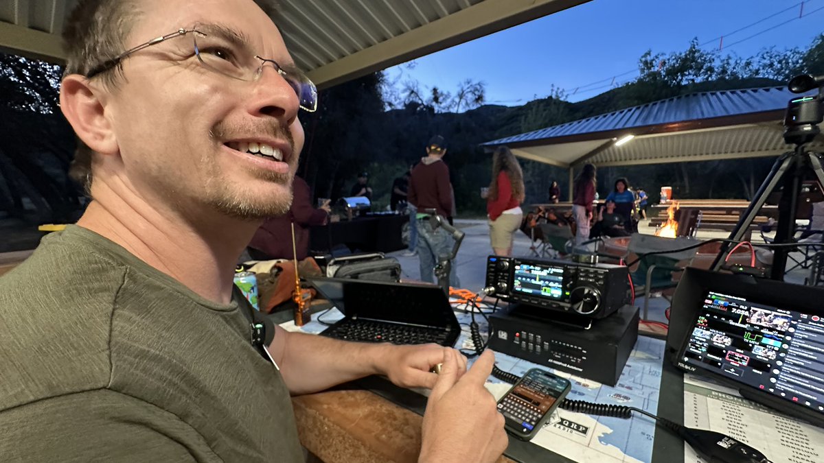 K7AGE's tweet image. 7.056 POTA. KD7DTS @Hoshnasi #hamradio