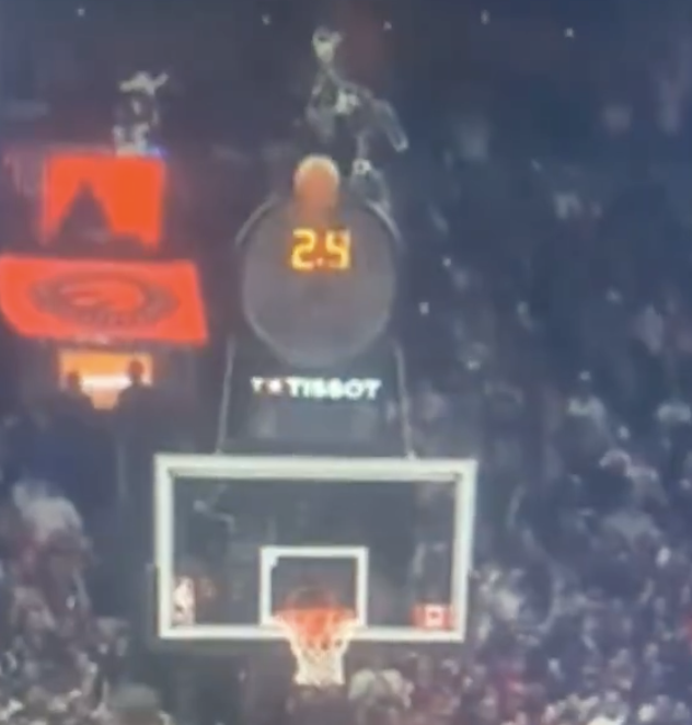 CLEsportsTalk's tweet image. This shot, after bouncing off the rim and going in, is one of the worst things to happen in Cleveland Sports History. #Cavs