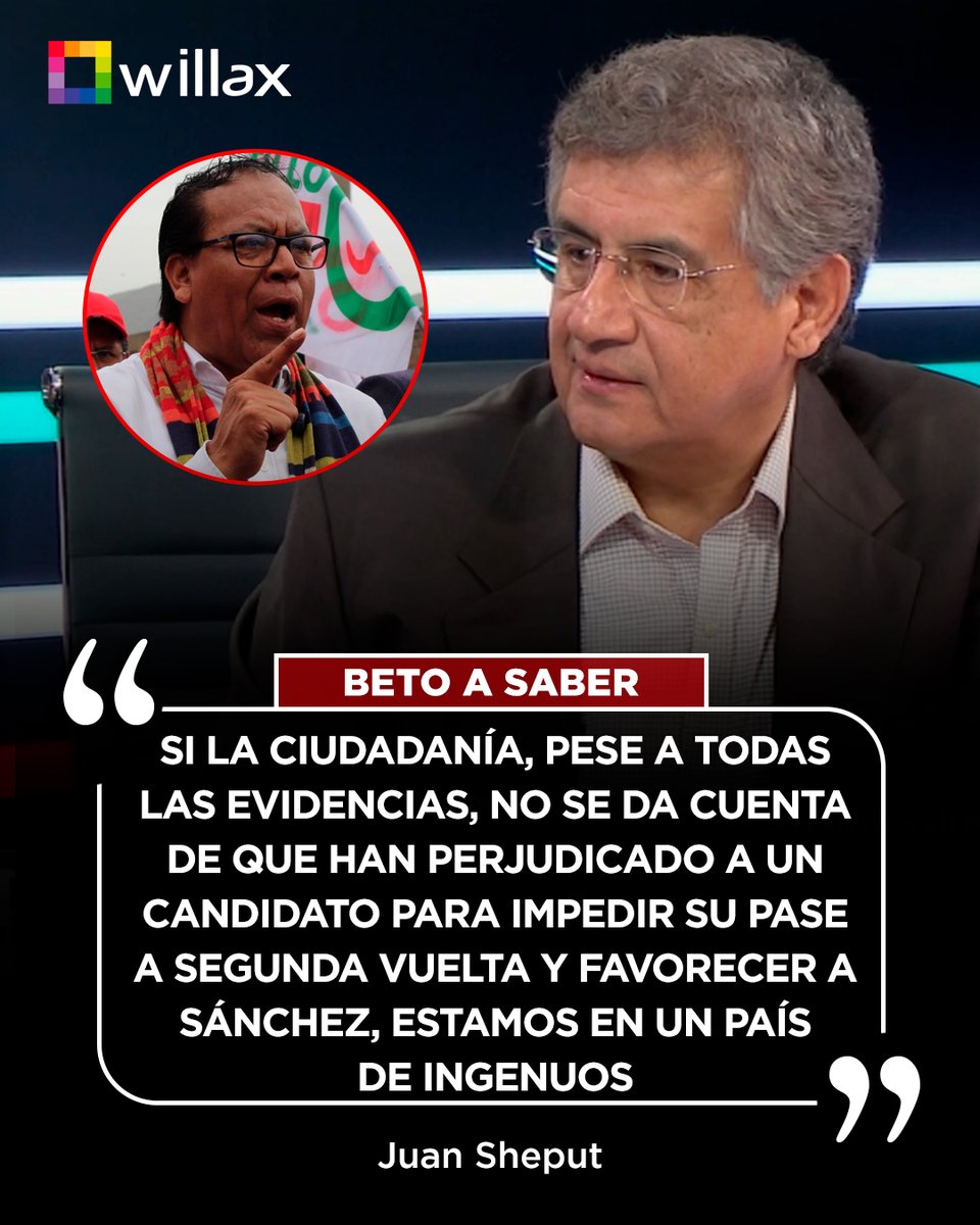 Willax Televisión tweet media
