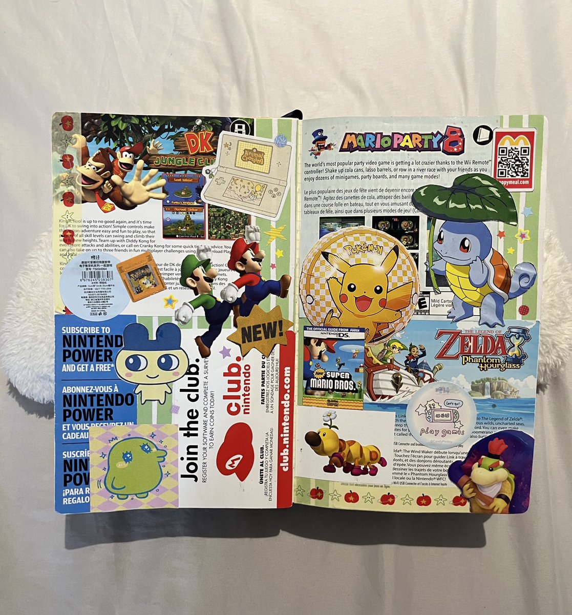 yoimidoll's tweet image. bueno ya no aguanté :3 la temática fue: jueguitos de nintendo #journaltwt #junkjournal