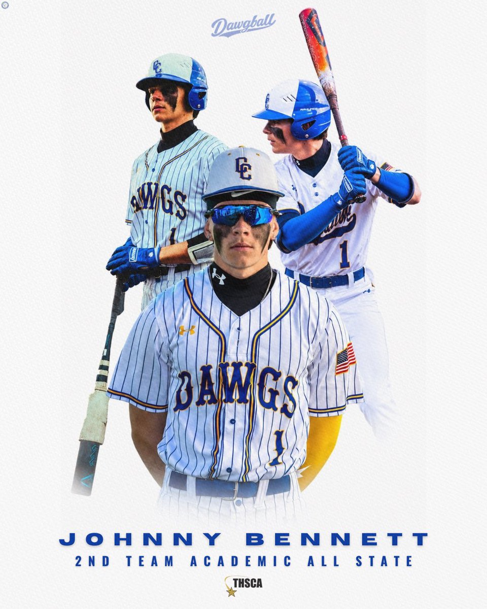 Dawgball_CCHS's tweet photo. Congrats Johnny on being named 2nd Team Academic All-State! https://t.co/AYfF6zeGur