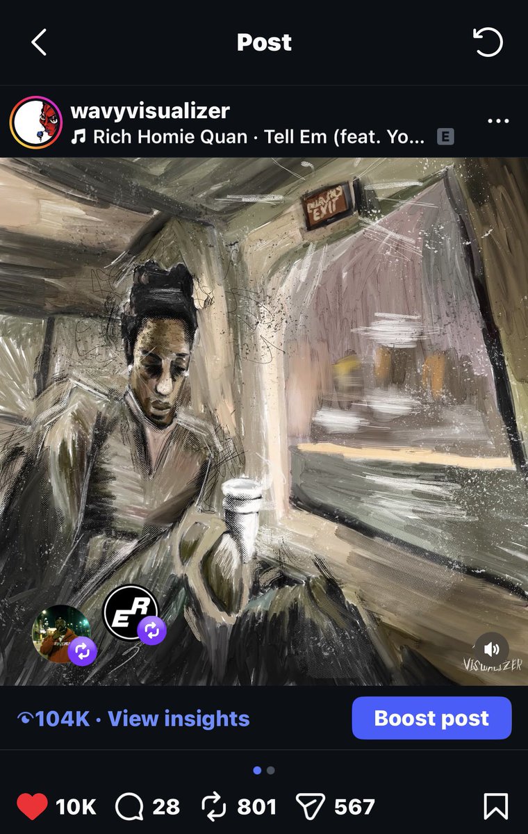 wavyvisualizer's tweet photo. Yall showing to much love on ig thank you 🖤 https://t.co/4mN7471093