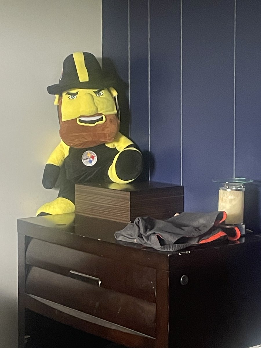 lenfechter's tweet image. Steely please work your magic!!!!  #BlackAndGold #Steelersnation #412 #WesternPA