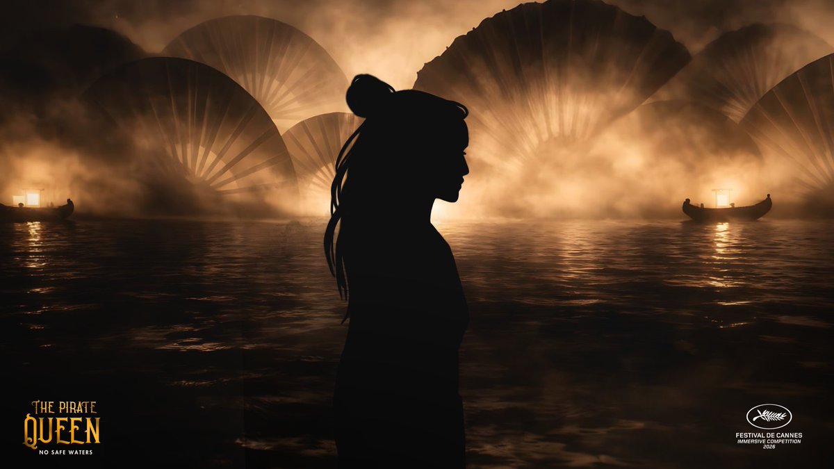 SingerStudiosUK's tweet photo. First look at The Pirate Queen: No Safe Waters.

Written and directed by @eloisesinger_.
Narrated by @LucyLiu.

Premiering at @Festival_Cannes on May 12th.

Made with the support of @BFI, @ukgamesfund, @EpicGames and @UnrealEngine.

#ThePirateQueen #NoSafeWaters #Cannes2026 https://t.co/BvzNivdflO