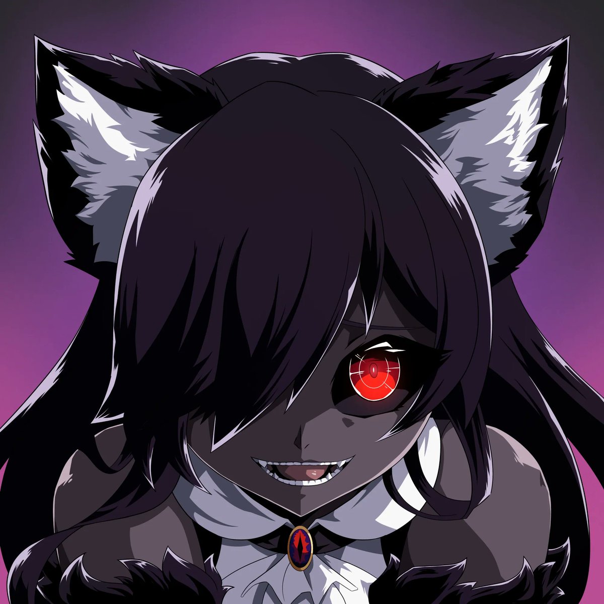 VimpmeninaZZ's tweet image. My new pfp~ the stareeeeee
Made by @NorbertoGaetan 
#vtuber #hellhound #pfp