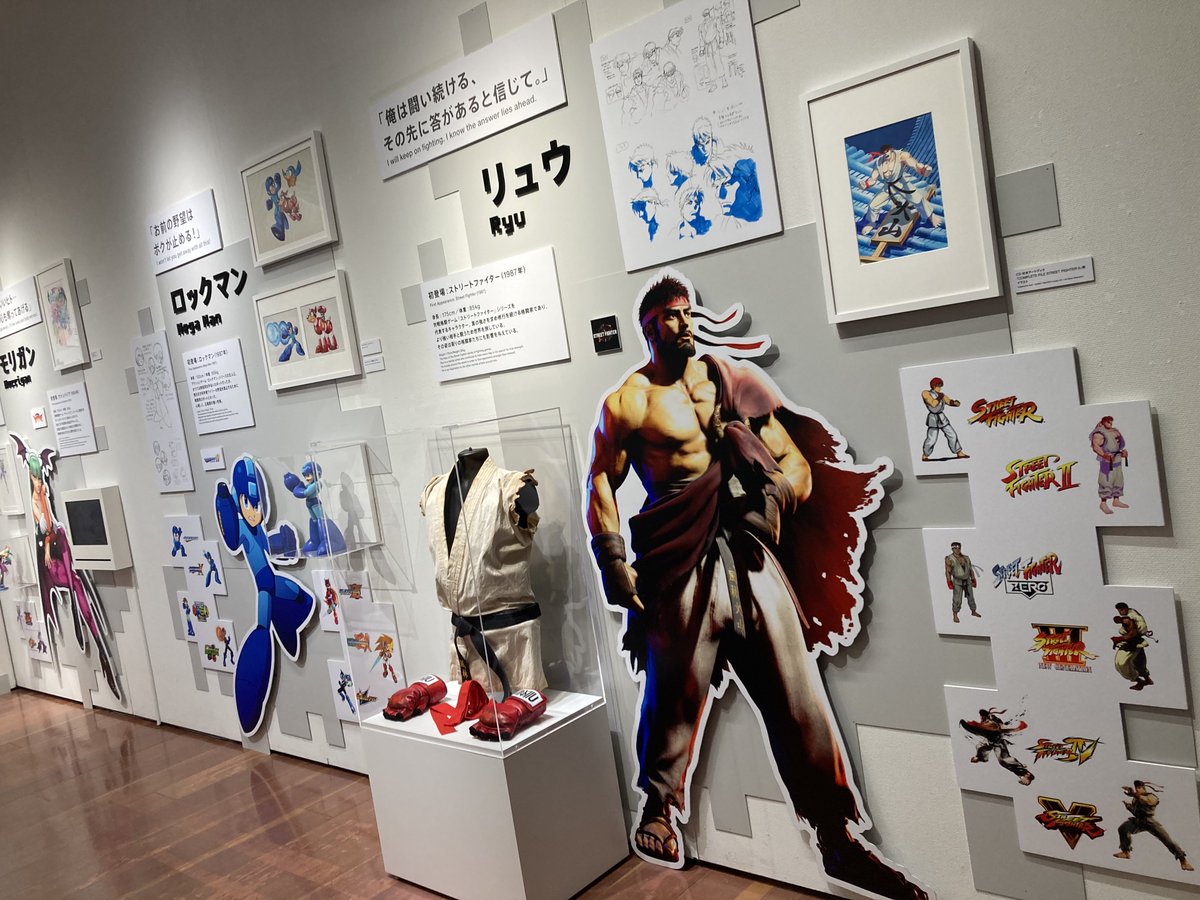 #大カプコン展新潟 堪能中w
とりま真空波動拳撃ってきた。