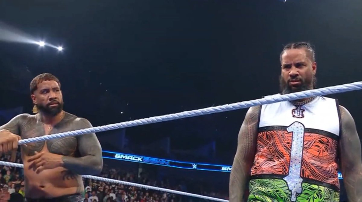 PraveVlogs's tweet image. JACOB FATU SENT A MESSAGE TO ROMAN REIGNS  🚨

"Tell Roman Reigns That I'm Gonna Dog Walk His A#$ at WWE Backlash. And if You Ain't Know, Jacob Fatu is All Gas No Brakes With It. Yadadamean Fatuuuu"  | SMACKDOWN 2026 MAY 01 🔥

#SmackDown #FridayNightSmackDown #WWE
