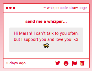 whizpercode's tweet photo. awhh thank you! its okay i love you too even if we cant talk often!! https://t.co/XJeGOdrTgf