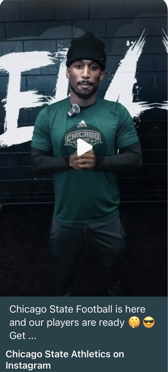 Chicago State Football tweet media