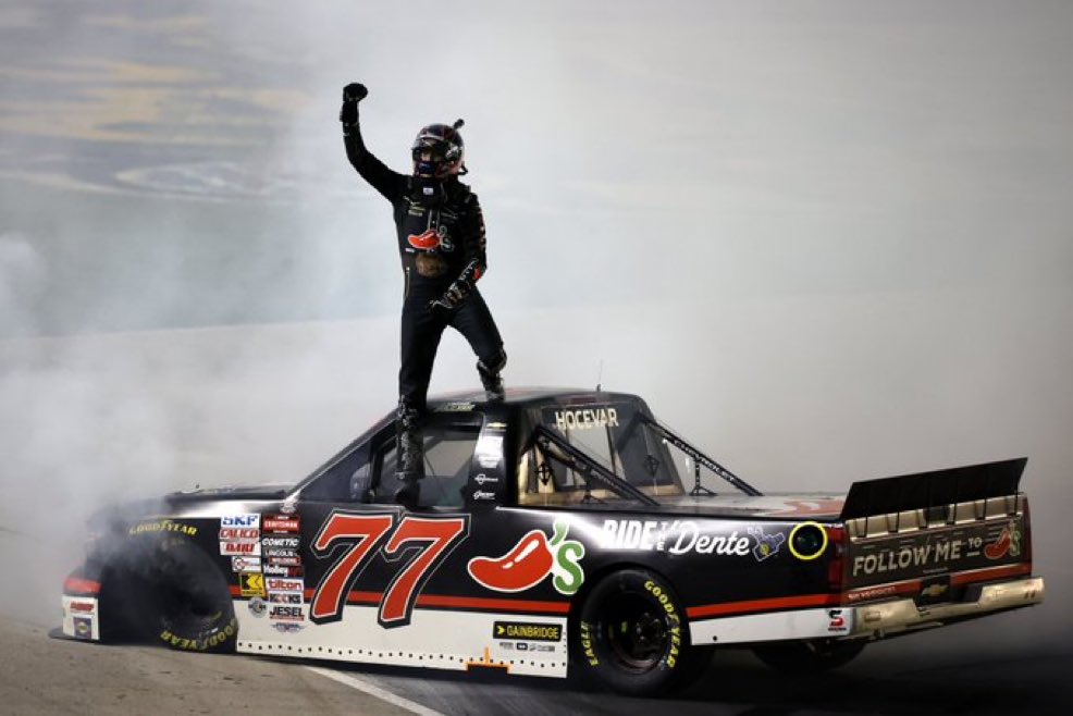The Hocevar Texas Ride The Dente Chili’s Truck race win diecast might become the best selling truck diecast ever 

What a beautiful looking scheme