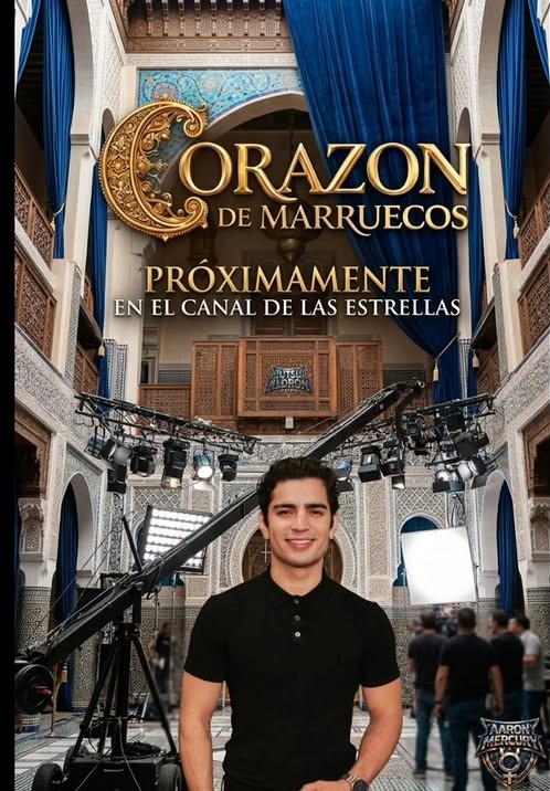 “Entre Luces, Cámaras y Emociones… Nace una nueva historia. Un actor que llegó para quedarse <a href="/ArnMercurio/">Aaron Mercury</a> en #CorazonDeMarruecos por #LasEstrellas ✨ <a href="/Canal_Estrellas/">Las Estrellas</a>