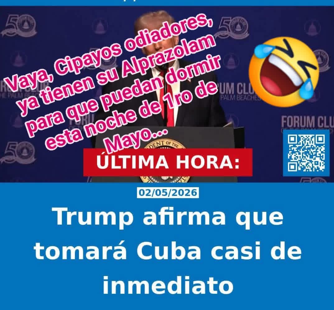 Después de la contundente demostración de nuestro pueblo este #1deMayo, eran de esperar las nuevas sanciones y amenazas, pero ¡Aquí no se rinde nadie!
#Cuba #CDRCuba #LaPatriaSeDefiende #CubaNoSeRinde