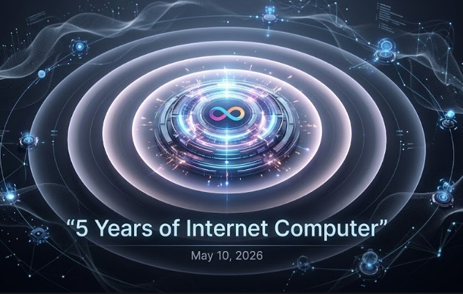 ledgerlifeio's tweet image. Internet Computer turns 5 on May 10, 2026 🎉

DFINITY Foundation will showcase “cloud engines” featuring agentic builds, AI nodes, and next-gen compute designed for autonomous systems.

ledgerlife.io/internet-compu…

@dfinity @DFINITYDev #ICP @dominic_w