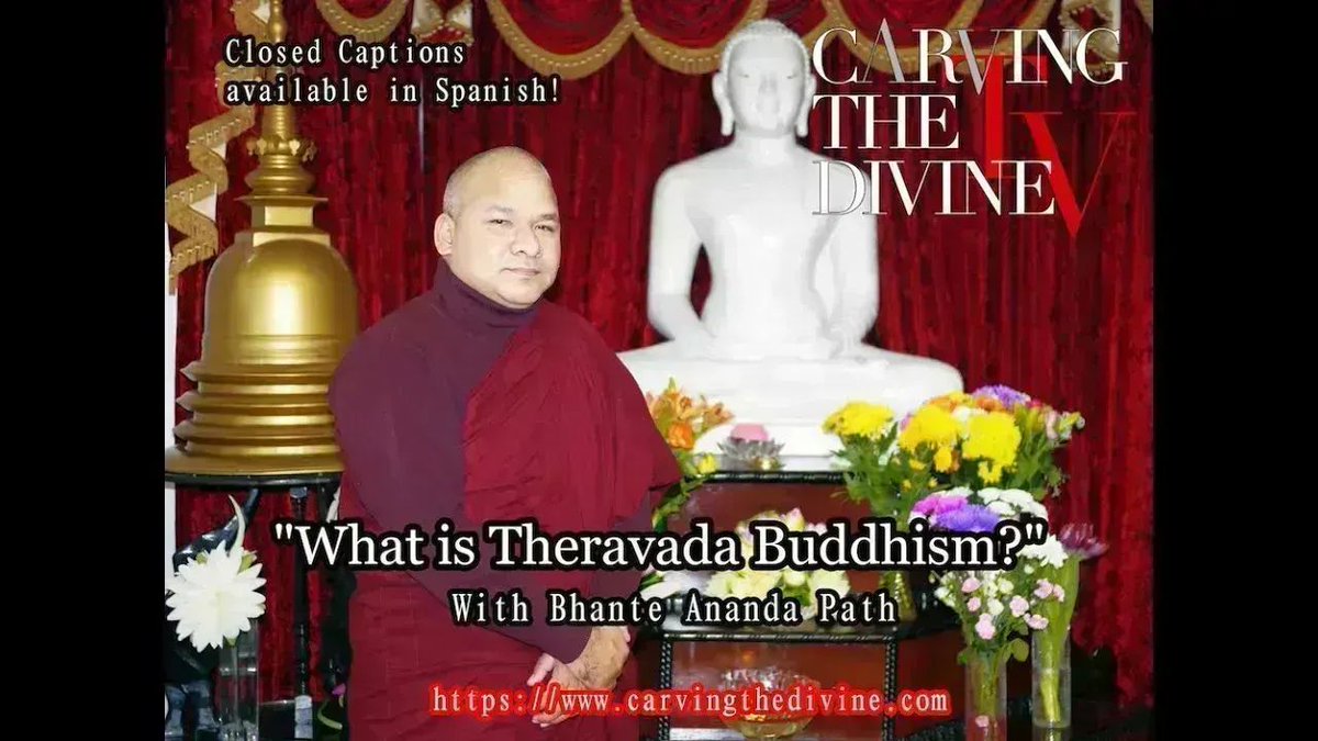 CarvingDivine's tweet image. Today, our extraordinary guest will explain Theravada Buddhism in great detail. Bhante Bhikkhu Ananda is a full time Theravada monk who spreads the idea of peace and harmony through Buddhist teaching.  Check it out! #Buddhism #Theravada
buff.ly/3PYr8wG