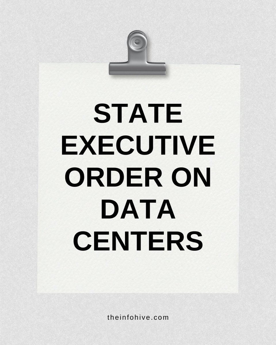 info__hive's tweet photo. This week, ME’s Governor signed Executive Order 5 that creates the Maine Data Center Advisory Council. The press release includes that “The Council will make recommendations on large-scale data center development in Maine to protect minimize environmental impacts, and more. https://t.co/RWYVGUitHj