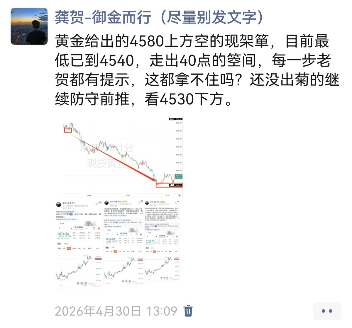 龚贺-御金而行 tweet media