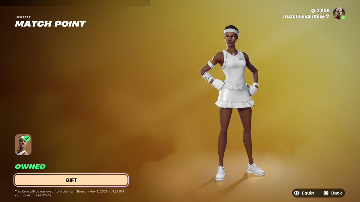 AstrothundrRose's tweet image. So glad these girlies are back in shop,  and at the same time too 🙌🏽
Use Code: ASTROROSE if you'd like to Support me 🫶🏽
#EpicPartner #Fortnite #Representationmatters