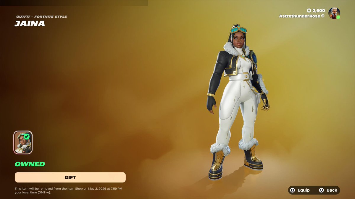 AstrothundrRose's tweet image. So glad these girlies are back in shop,  and at the same time too 🙌🏽
Use Code: ASTROROSE if you'd like to Support me 🫶🏽
#EpicPartner #Fortnite #Representationmatters