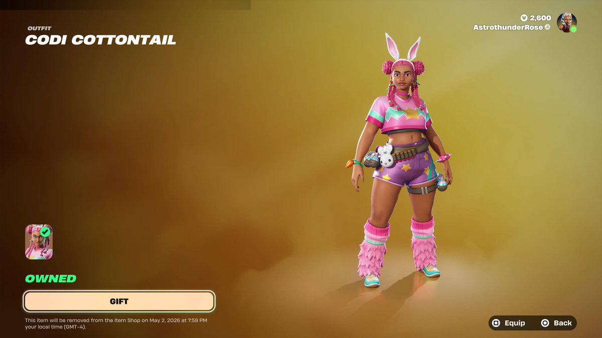 AstrothundrRose's tweet image. So glad these girlies are back in shop,  and at the same time too 🙌🏽
Use Code: ASTROROSE if you'd like to Support me 🫶🏽
#EpicPartner #Fortnite #Representationmatters