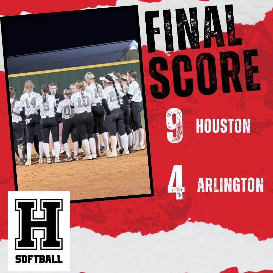WinningSoftball's tweet photo. Mustangs took the win over Arlington tonight. @peiSuarez2029 led the team going 3-3 in the lead off spot. Addison Owens &amp; Caroline Curtis each drove in 3 runs. @maddiemccluree started in the circle for 4 innings &amp; @peiSuarez2029 came in for the last 3 innings! @YouAreHouston https://t.co/6qs3msMeVm