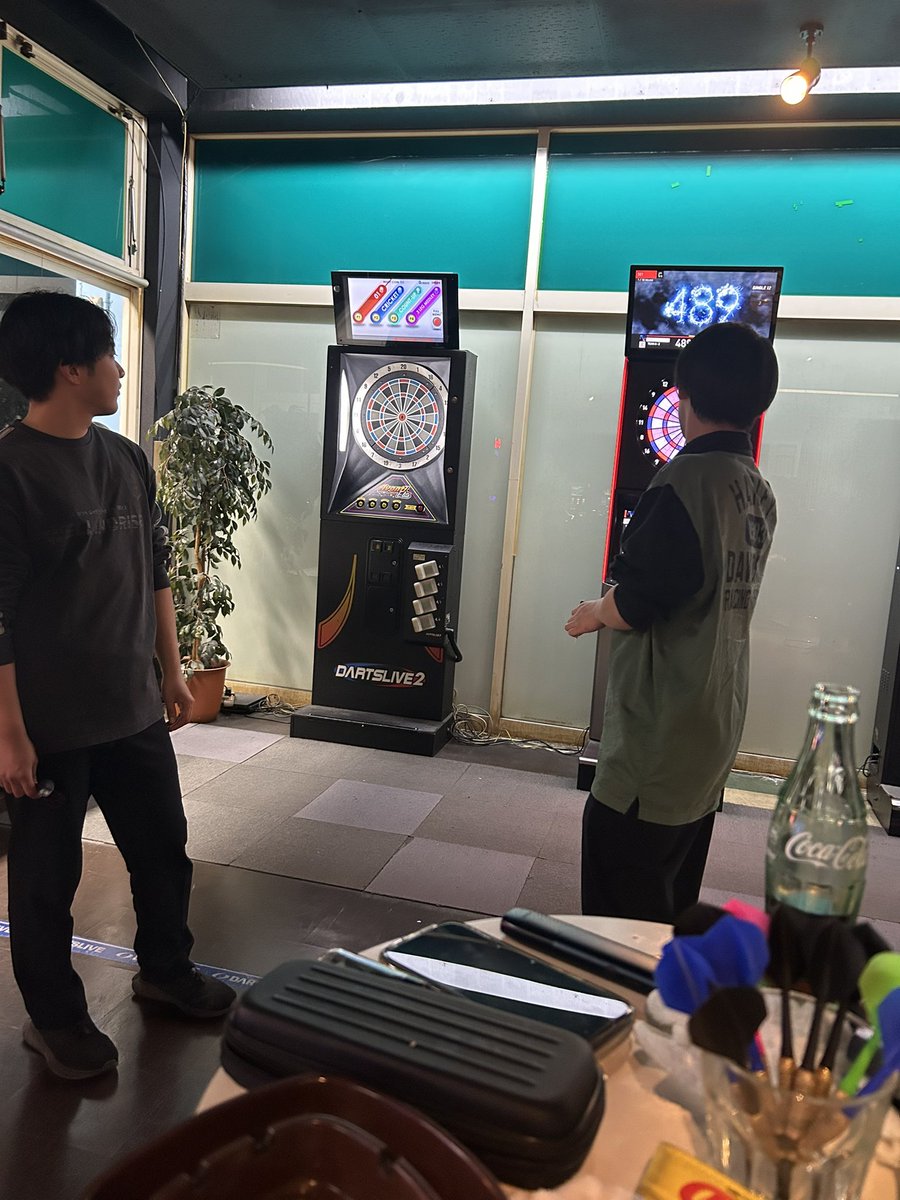 nem_zooo's tweet photo. ダーツ楽しすぎてハマりそうだった https://t.co/VDnLwvv0P5