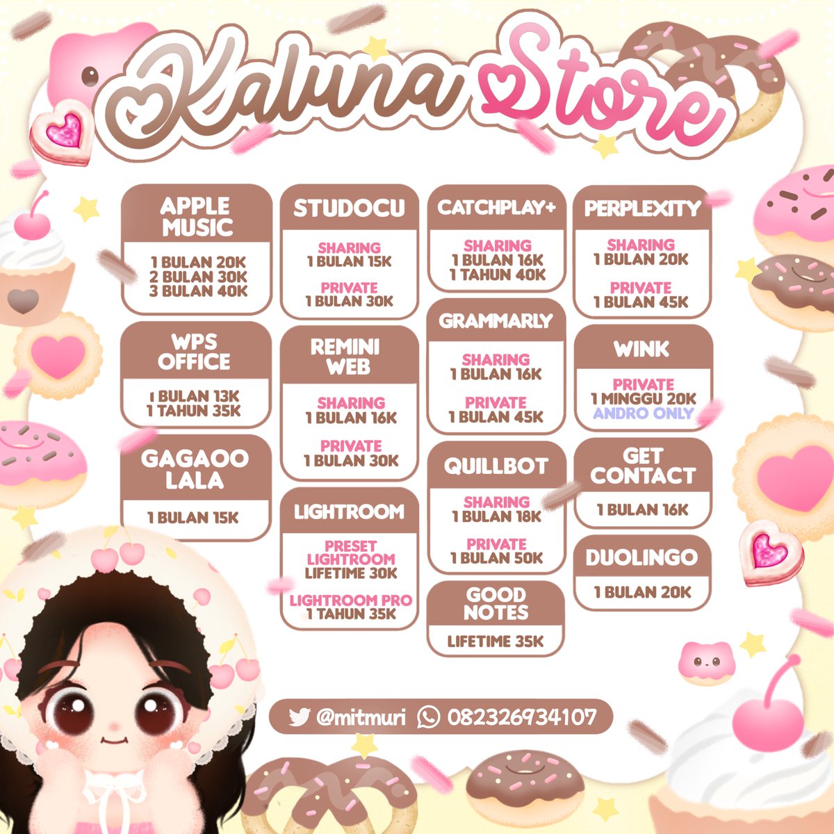 Kaluna kesekian ; @ after dm tweet media